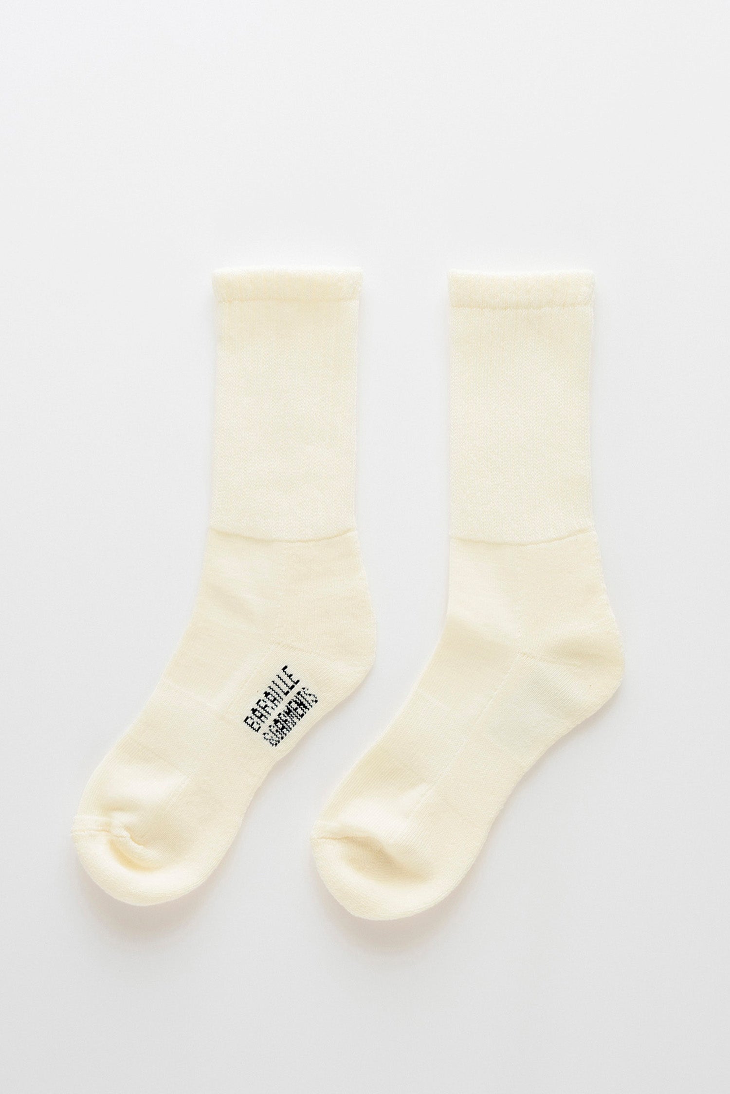 リブソックス | American Sea Island Cotton Rib Socks - BARAILLE