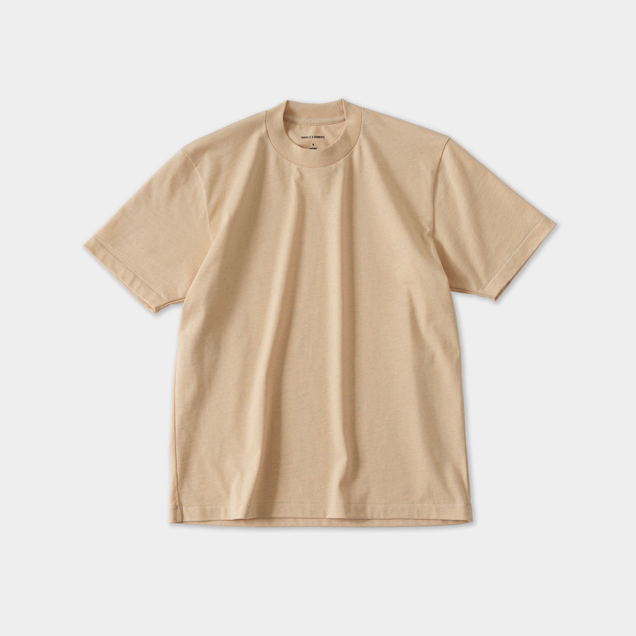 大鷲陽一別注】メンズ無地クルーネックTシャツ | 最高級スビンコットン100% - BARAILLE & GARMENTS